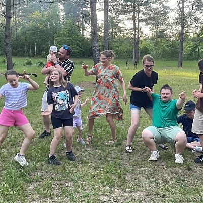 Wyjazd wspólnoty Wiara-Światło grafika