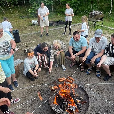 Wyjazd wspólnoty Wiara-Światło grafika
